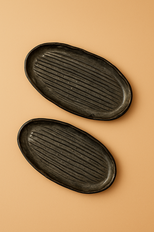 Oval Serving Dishes - Set of 2