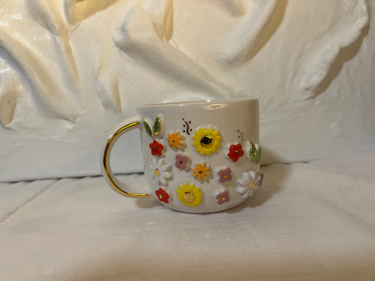 Mixed Flower Mug 300 ml